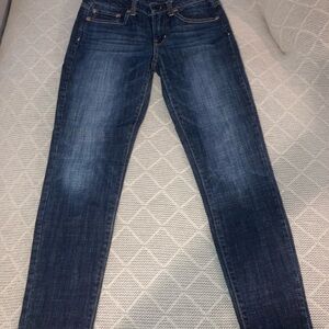 American Eagle Outfitters High Rise Skinny Stretch Dark Wash